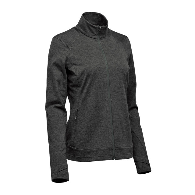 Stormtech Dames treeline performance jas UTLT5151_blackheather large