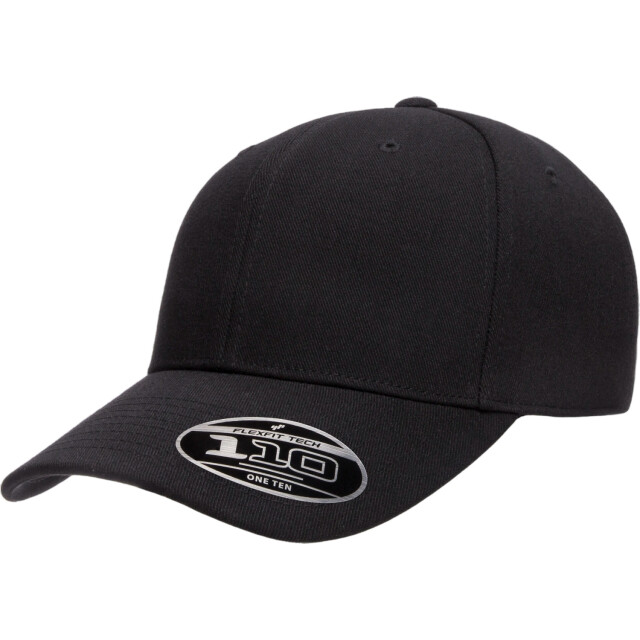 Flexfit 110 gebogen piek snapback cap UTLT4979_black large