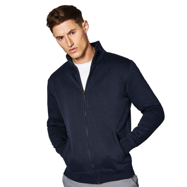 Kustom Kit Heren regular jacket met rits UTLT4749_navy large