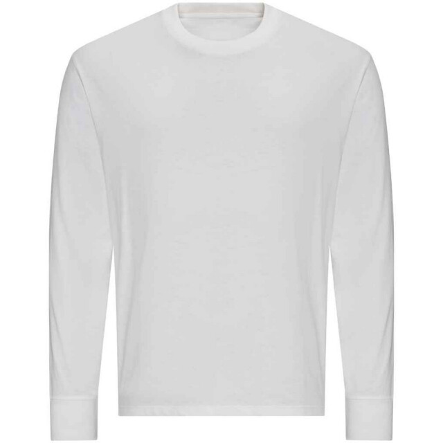 Awdis Dames 100 oversized t-shirt met lange mouwen UTLT4483_white large