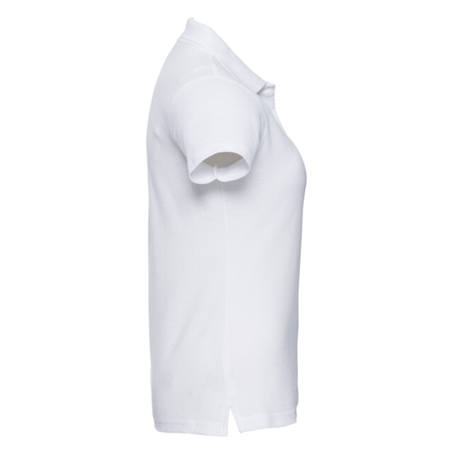 Russell Athletic Dames klassiek polycotton poloshirt UTLT4625_white large