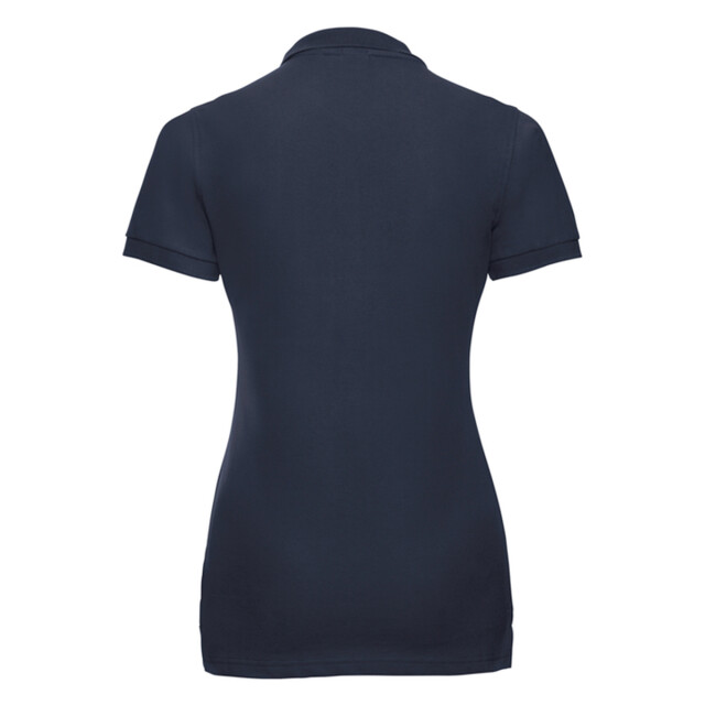 Russell Athletic Dames stretch fitted poloshirt UTLT4619_frenchnavy large