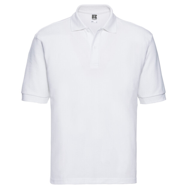 Russell Athletic Heren klassiek polycotton poloshirt UTLT4620_white large