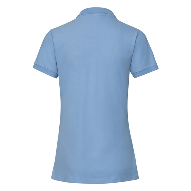 Russell Athletic Dames stretch fitted poloshirt UTLT4619_sky large