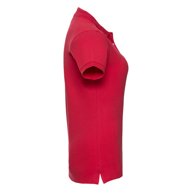 Russell Athletic Dames stretch fitted poloshirt UTLT4619_classicred large
