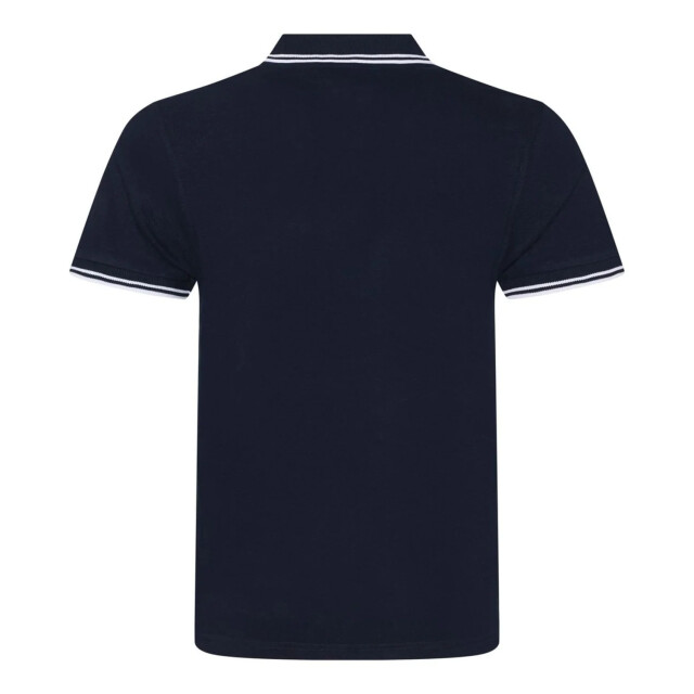 Awdis Heren gestipt stretch poloshirt UTLT3823_navywhite large