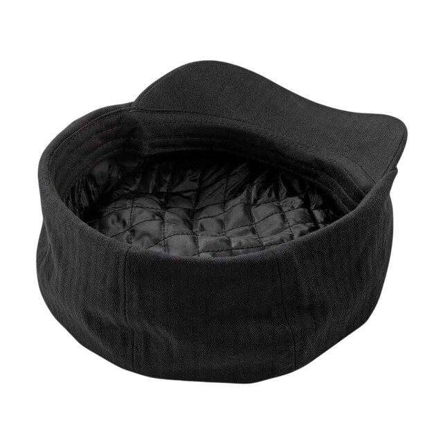 Beechfield 5 paneel newsboy cap UTLT3872_black large