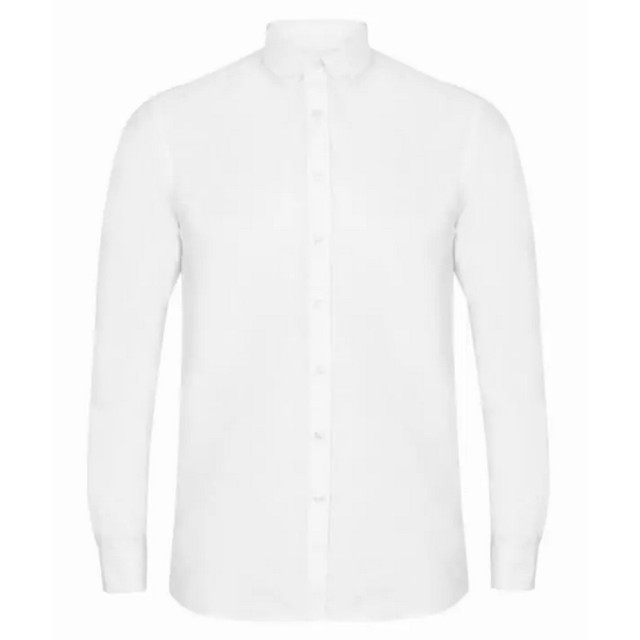 Henbury Heren klassiek oxford overhemd met lange mouwen UTLT3812_white large