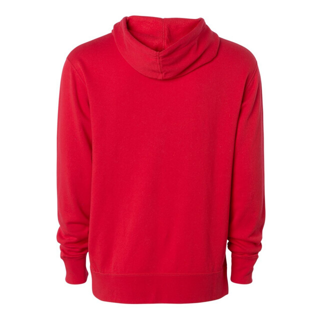 Independent Lichtgewicht pullover hoodie voor volwassenen UTLT3822_red large