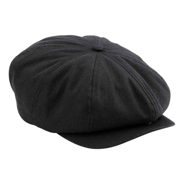 Beechfield 5 paneel newsboy cap UTLT3872_black large