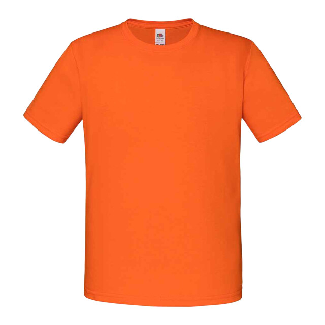 Fruit of the Loom Kinderen/kinderen iconisch t-shirt UTLT3179_orange large