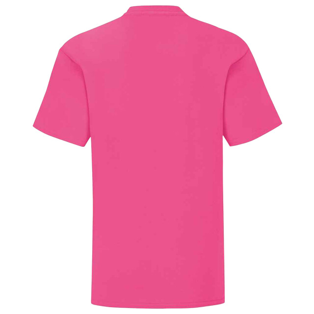 Fruit of the Loom Kinderen/kinderen iconisch t-shirt UTLT3179_fuchsia large