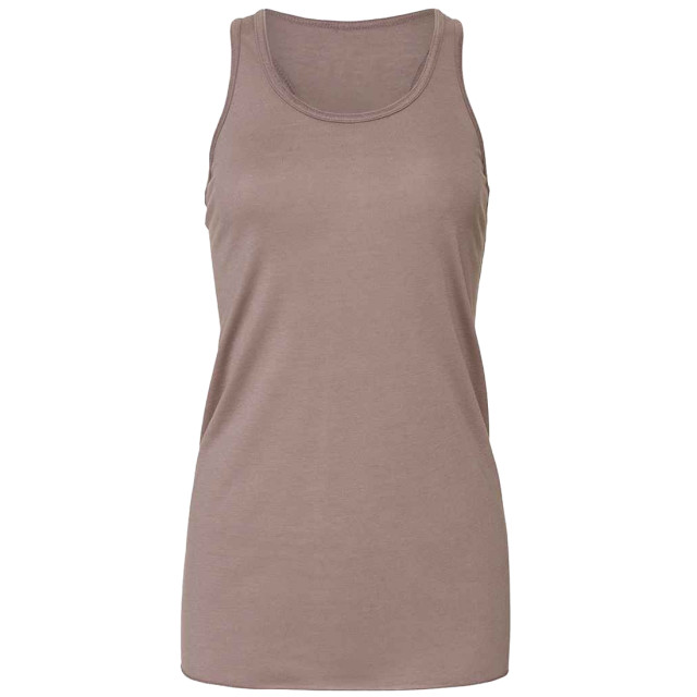 Bella + Canvas Dames flowy racerback tanktop UTLT3190_pebblebrown large