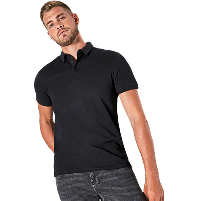 Bargear Heren fashion fit poloshirt met korte mouwen UTLT3221_black large
