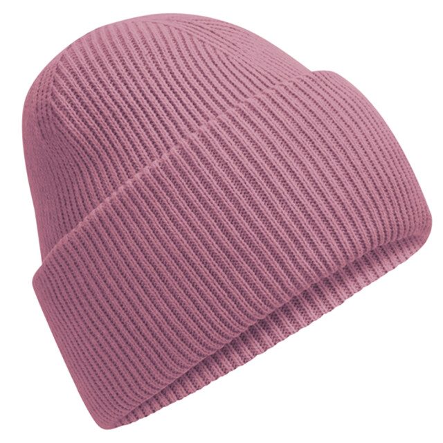 Beechfield Klassieke, diep gebreide muts UTLT2405_dustypurple large
