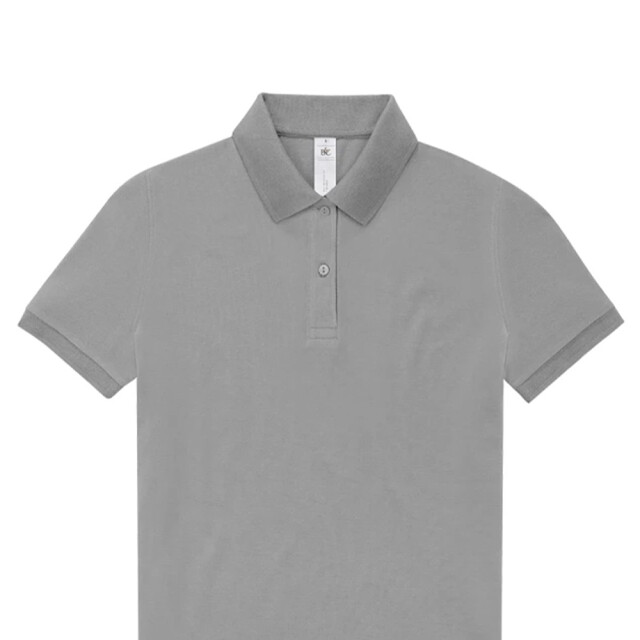B and C Dames my polo 210 heather regular shirt UTLT2661_sportsgrey large