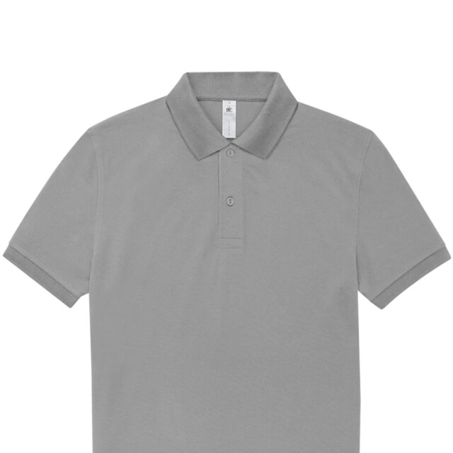 B and C Heren my polo 210 heather overhemd UTLT2664_sportsgrey large