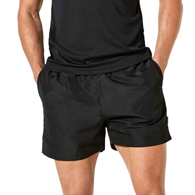Kustom Kit Heren effen klassieke korte broek UTLT2922_black large