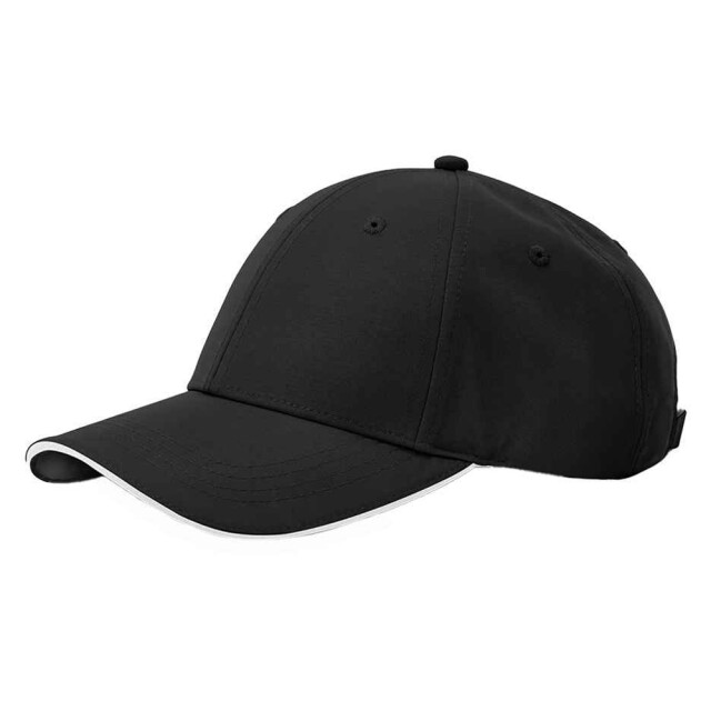 Beechfield Team sport-tech cap UTLT3114_blackwhite large
