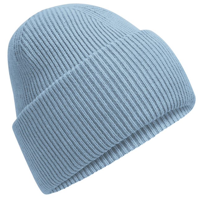 Beechfield Klassieke, diep gebreide muts UTLT2405_dustyblue large