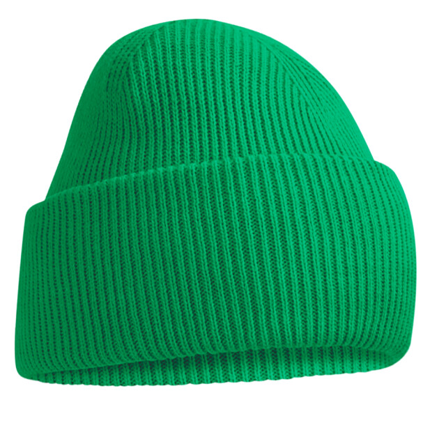 Beechfield Klassieke, diep gebreide muts UTLT2405_kellygreen large