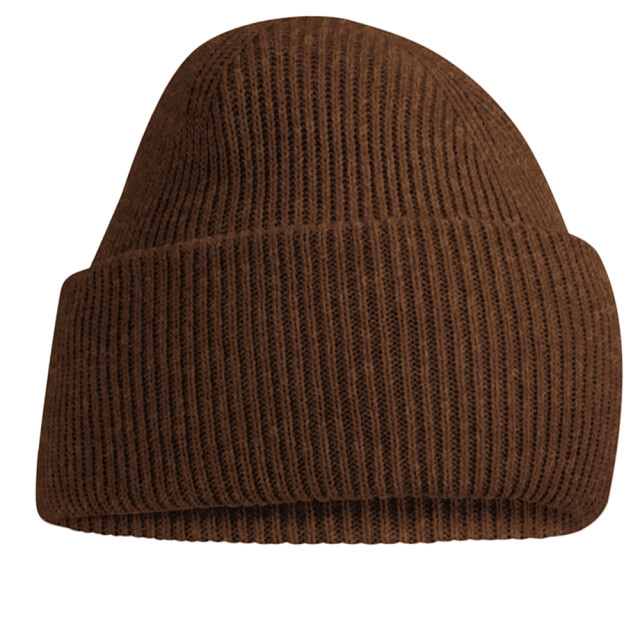 Beechfield Klassieke, diep gebreide muts UTLT2405_walnut large