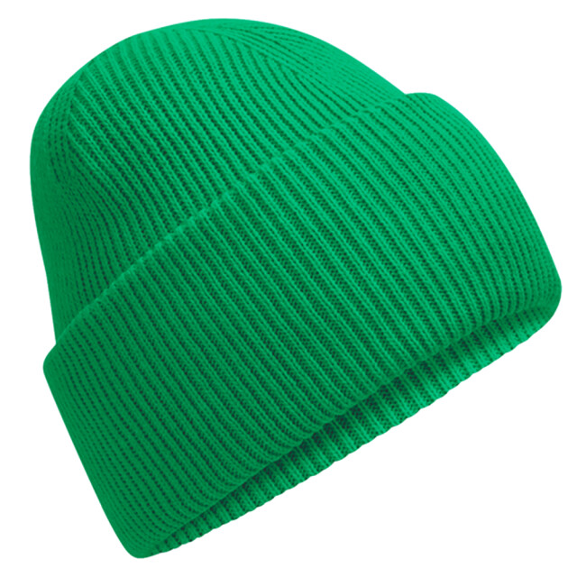 Beechfield Klassieke, diep gebreide muts UTLT2405_kellygreen large