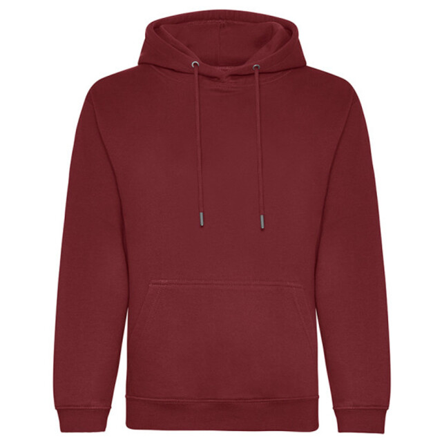 Awdis Unisex volwassenen biologische hoodie UTLT2387_burgundy large