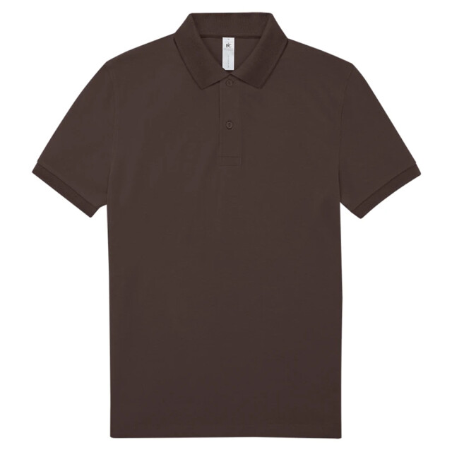 B and C Heren my polo 180 shirt UTLT2378_roastedcoffee large