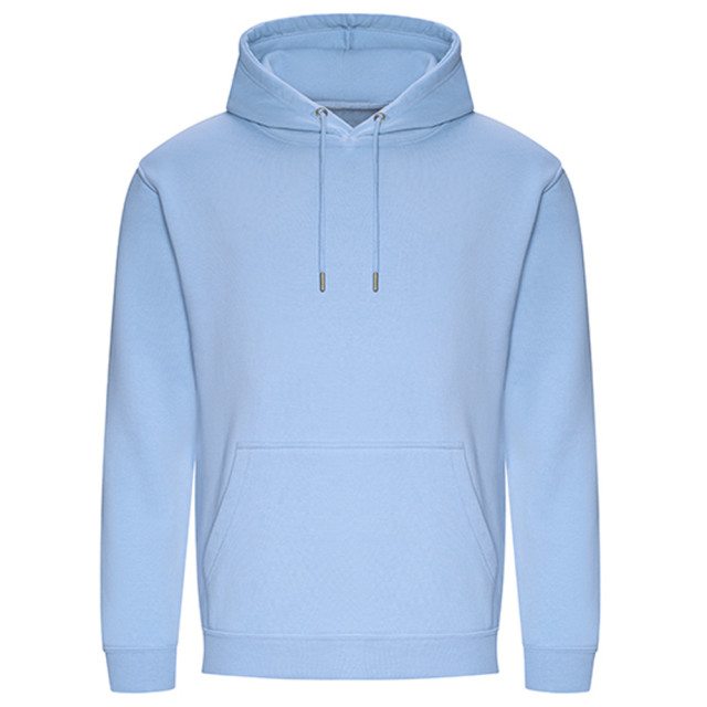 Awdis Unisex volwassenen biologische hoodie UTLT2387_skyblue large