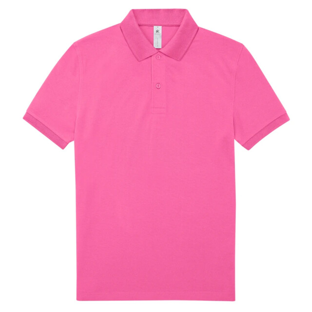 B and C Heren my polo 180 shirt UTLT2378_lotuspink large