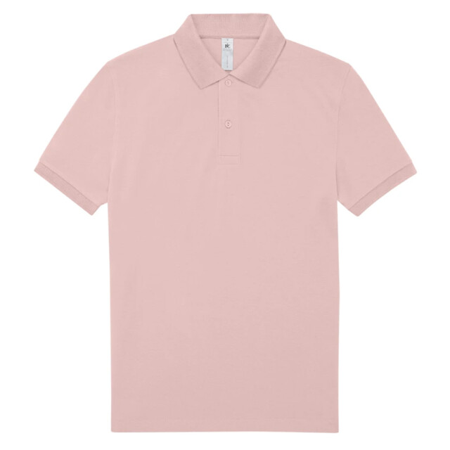 B and C Heren my polo 180 shirt UTLT2378_blushpink large