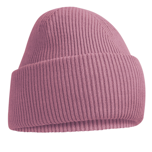 Beechfield Klassieke, diep gebreide muts UTLT2405_dustypurple large