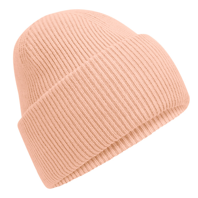 Beechfield Klassieke, diep gebreide muts UTLT2405_peach large