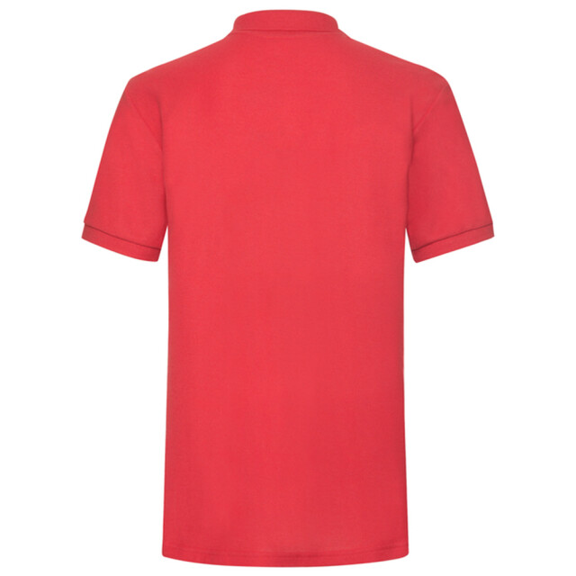 Fruit of the Loom Heren zwaargewicht poloshirt UTLT2377_red large