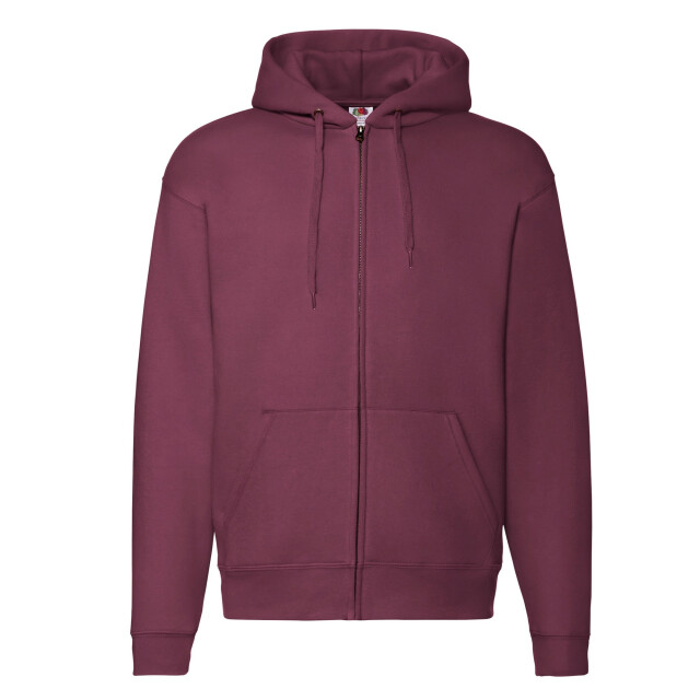 Fruit of the Loom Premium capuchonjas voor volwassenen UTLT2364_burgundy large