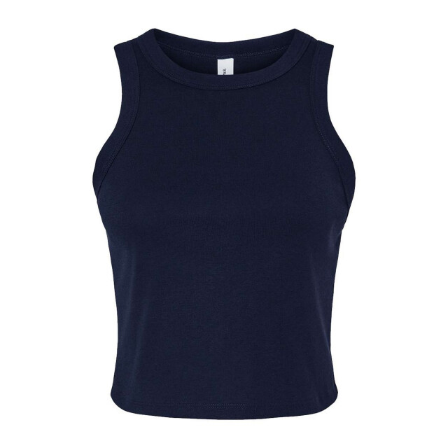 Bella + Canvas Dames micro-rib racerback tanktop UTLT2286_solidnavy large