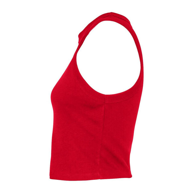 Bella + Canvas Dames micro-rib racerback tanktop UTLT2286_solidred large