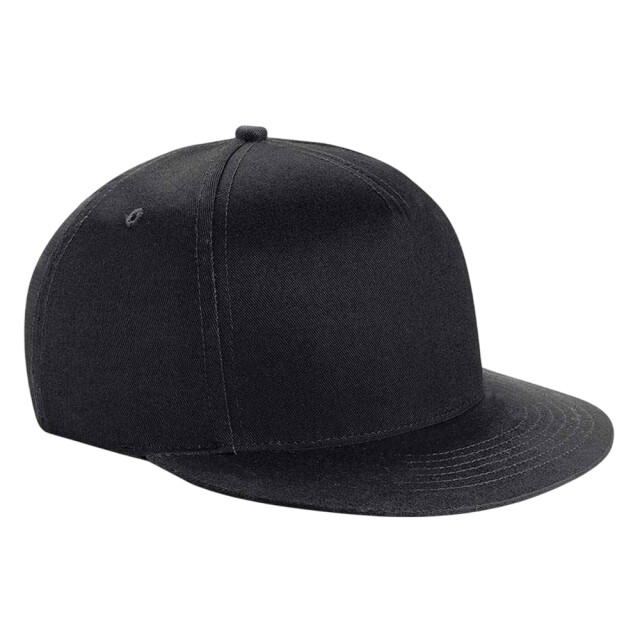 Beechfield Kinder/kinder snapback cap UTLT2293_black large