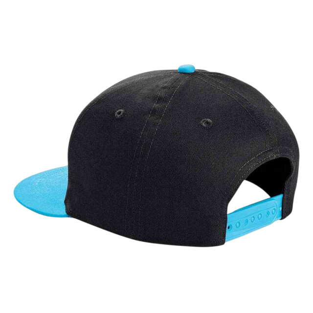 Beechfield Kinder/kinder snapback cap UTLT2293_blacksurfblue large