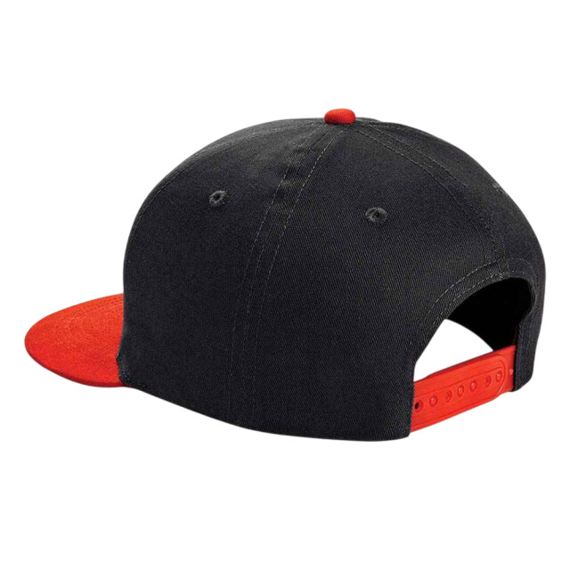 Beechfield Kinder/kinder snapback cap UTLT2293_blackbrightred large