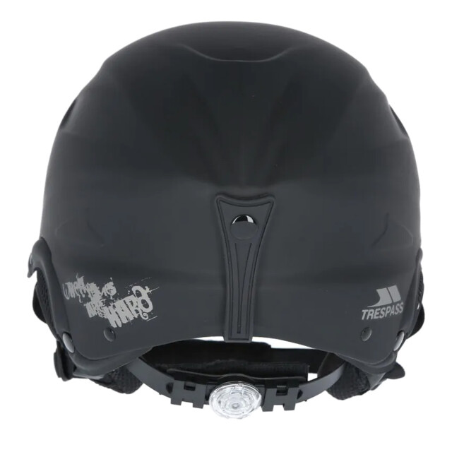 Trespass Volwassenen skyhigh beschermende sneeuwsport helm UTTP933_black large