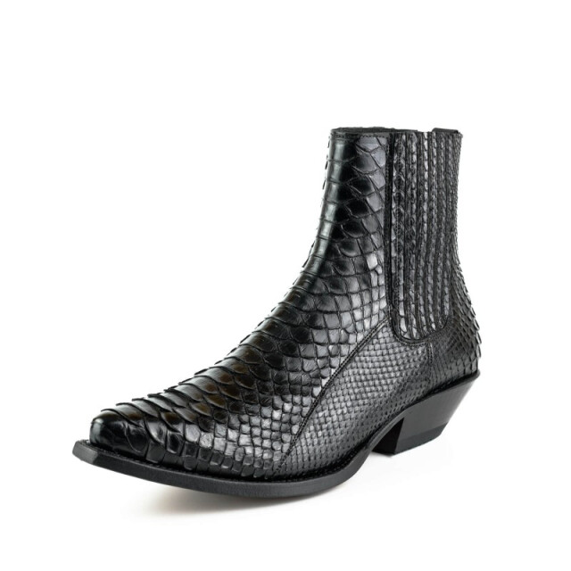 Mayura Boots Cowboy laarzen 2575- negro- size 2575-PYTHON NEGRO- Size 41 large