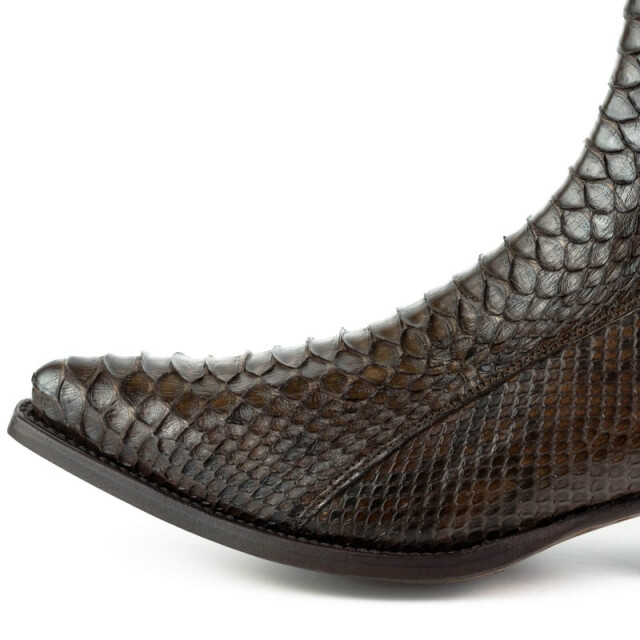Mayura Boots Cowboy laarzen 2575- marron- size 2575-PYTHON MARRON- Size 41 large