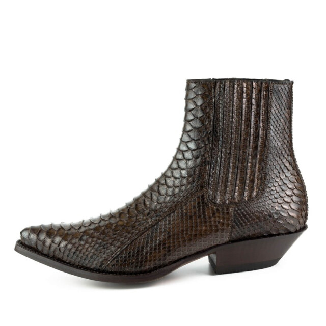 Mayura Boots Cowboy laarzen 2575- marron- size 2575-PYTHON MARRON- Size 41 large