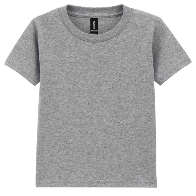 Gildan Kinder/kinder t-shirt van zwaar katoen UTLT5952_sportsgrey large