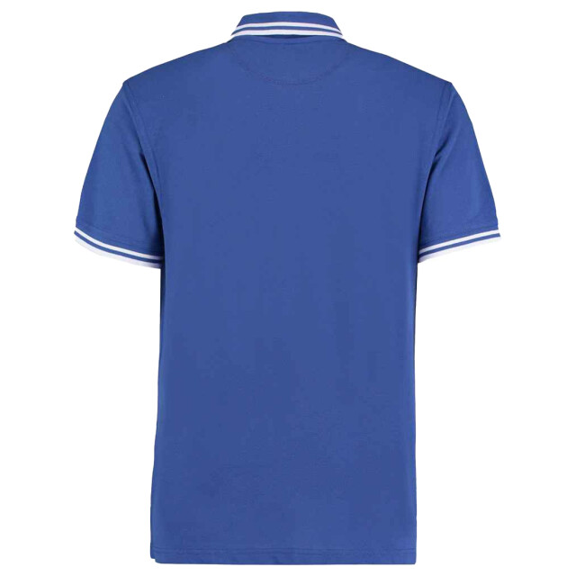 Kustom Kit Heren superwash 60c getipt klassiek poloshirt UTLT5245_royalbluewhite large