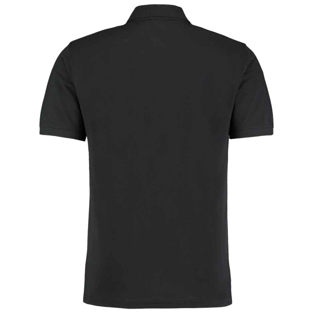 Kustom Kit Heren klassic superwash 60c slim poloshirt UTLT5082_black large