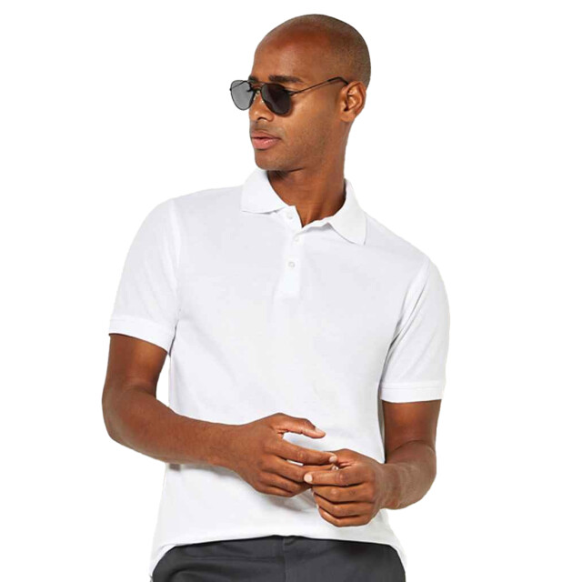 Kustom Kit Heren klassic superwash 60c slim poloshirt UTLT5082_white large
