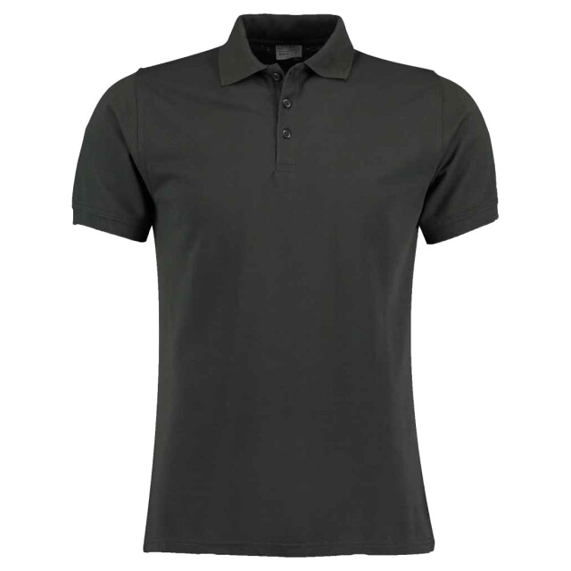 Kustom Kit Heren klassic superwash 60c slim poloshirt UTLT5082_graphite large